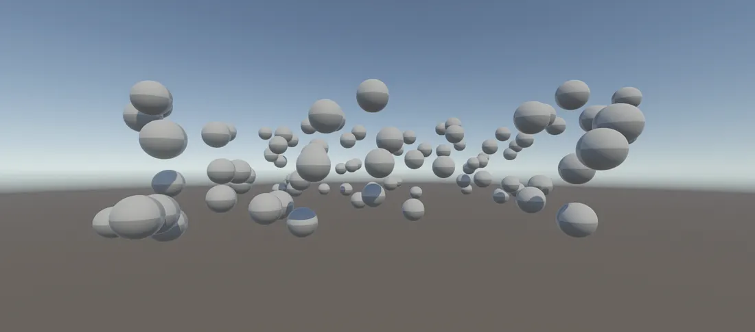 Multiple meshes rendered directly on the GPU